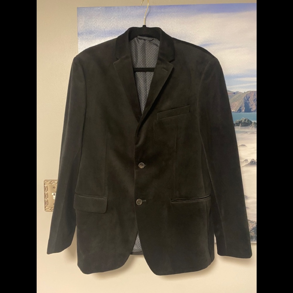 DKNY Velvet Blazer